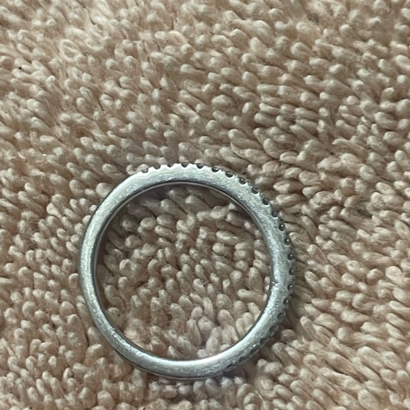 Wedding engagement ring and band - Picture 6 of 7